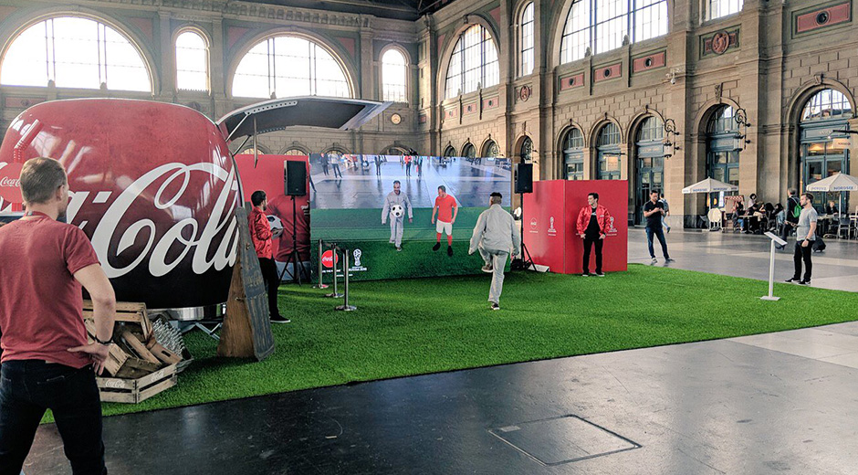 Coca Cola Augmented Reality Experience