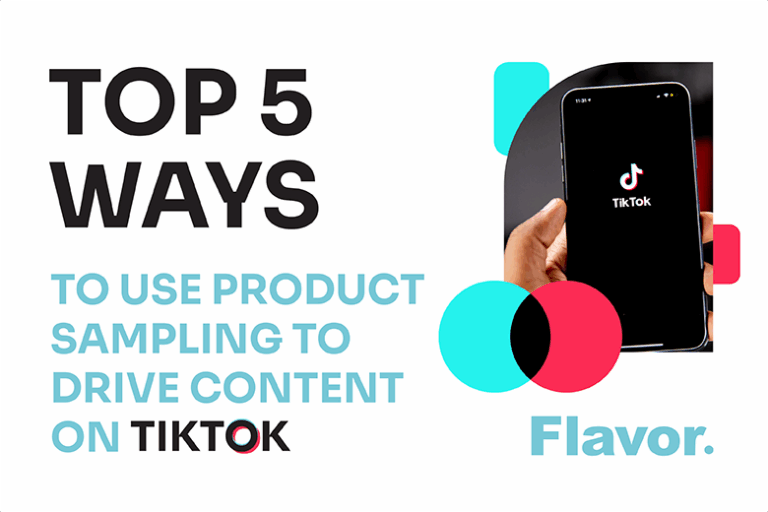 TOP 5 WAYS TO USE PRODUCT SAMPLING TO DRIVE CONTENT ON TIK TOK