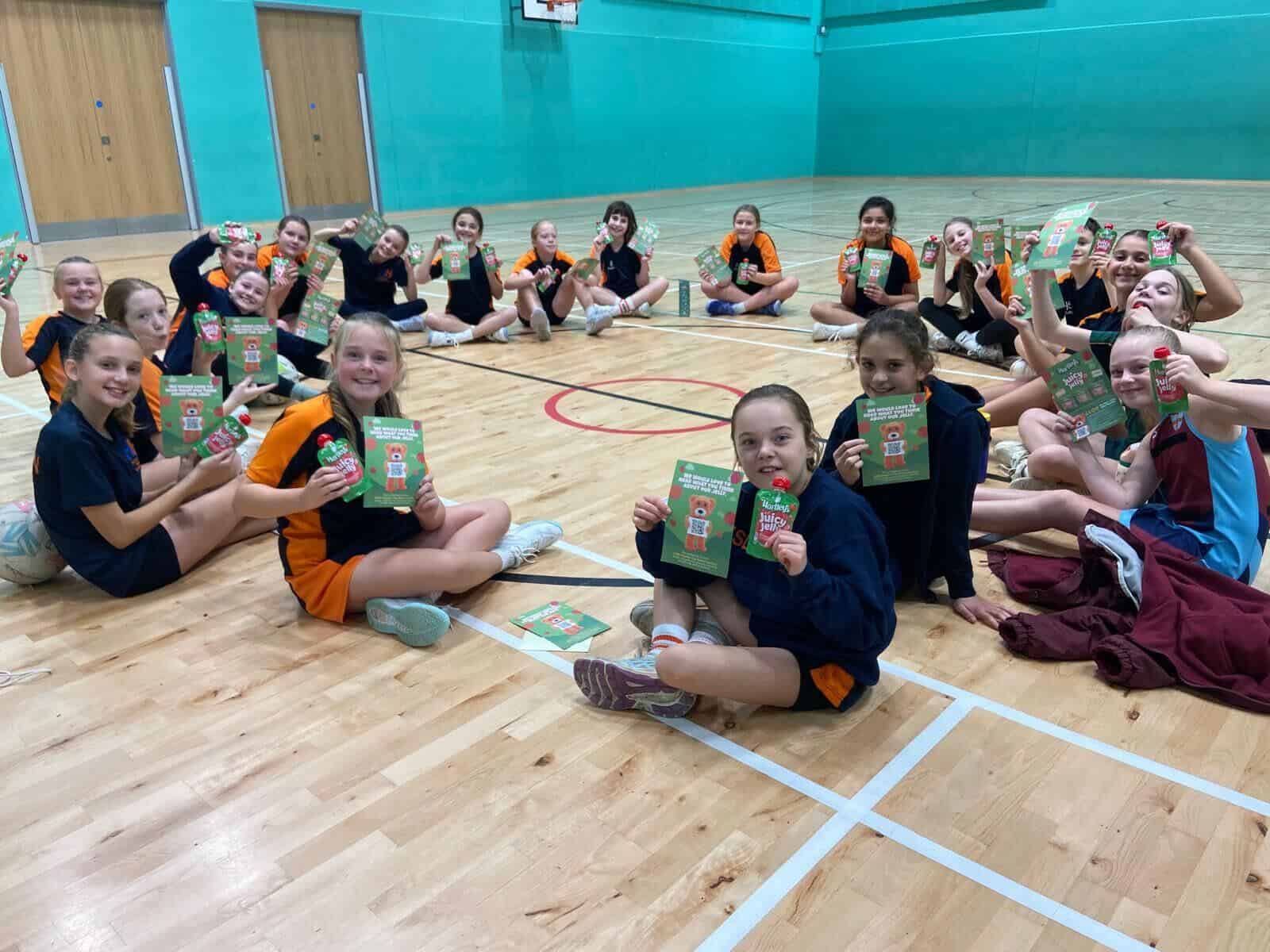 Hartlys kids club sampling picture